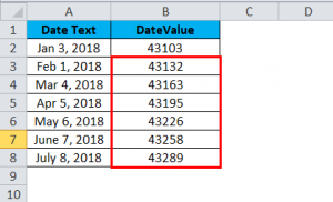 Datevalue excel как пользоваться