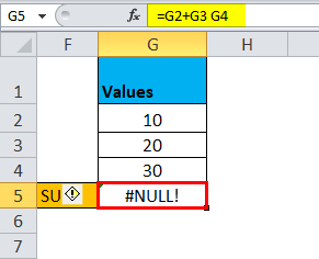 IFERROR Example 2-5