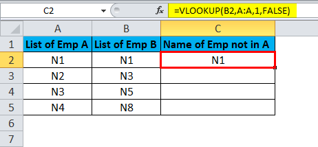 With VLOOKUP formula Example1-3