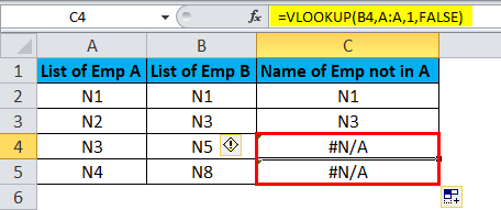 With VLOOKUP formula Example1-5