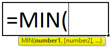 MIN Formula in Excel