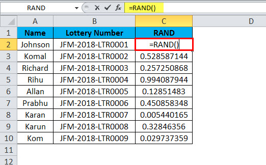 RAND Example 2-2