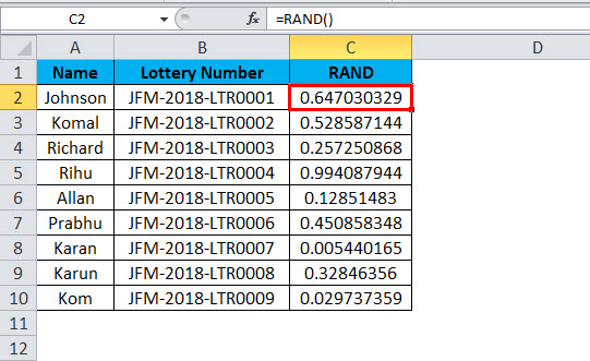 RAND Example 2-3