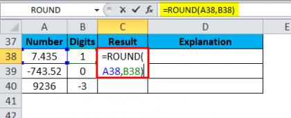ROUND in Excel (Formula, Examples) | How to Use ROUND Function?