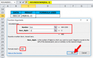 ROUNDDOWN in Excel (Formula, Examples) | How to Use ROUNDDOWN