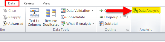 t test data analysis excel