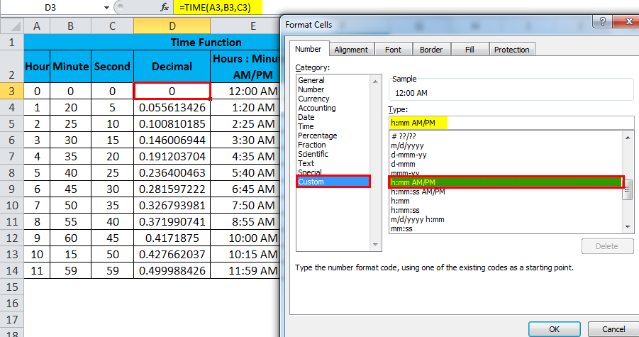 download digital clock in excel