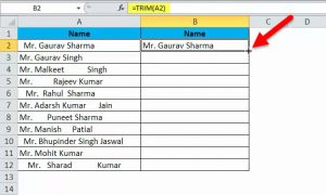 TRIM in Excel (Formula, Examples) | How to Use Excel TRIM Function?