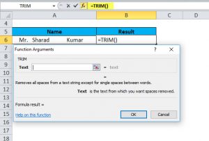 TRIM in Excel (Formula, Examples) | How to Use Excel TRIM Function?