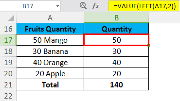 result like this