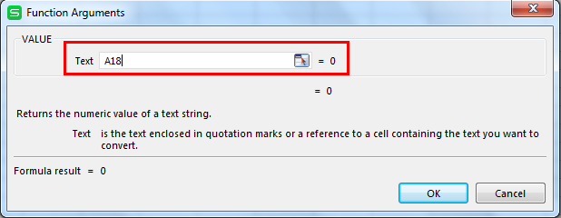 Cell value 