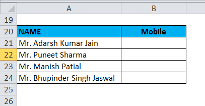 Vlookup Function