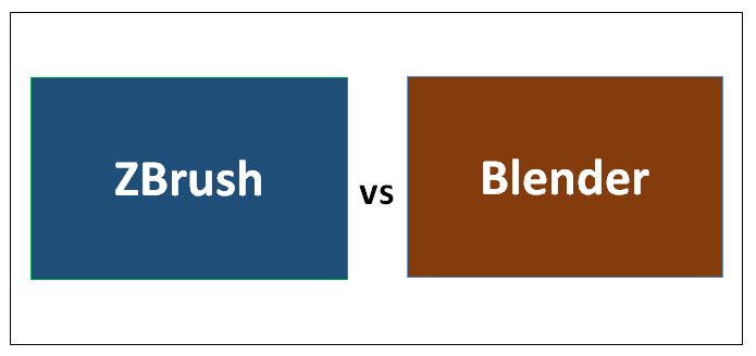 ZBrush vs Blender