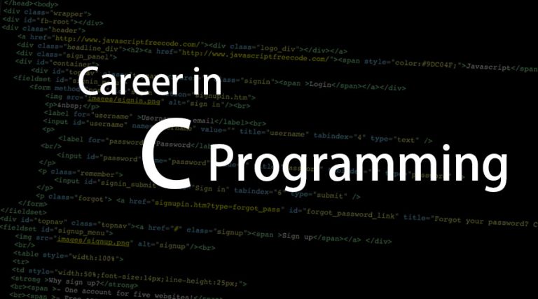 Career in C Programming | Career Path With Lucrative Pay Scales