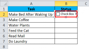 CheckBox in Excel (Examples) | How to Create CheckBox in Excel?