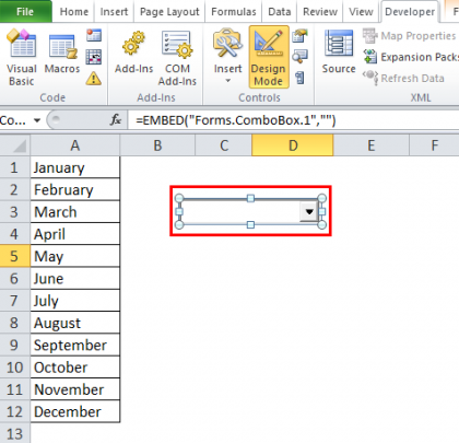 Combo Box in Excel (Examples) | How to Create Combo Box in Excel?