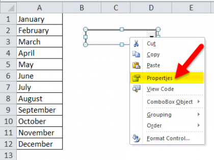 Combo Box in Excel (Examples) | How to Create Combo Box in Excel?