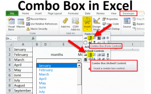 Combo Box in Excel (Examples) | How to Create Combo Box in Excel?