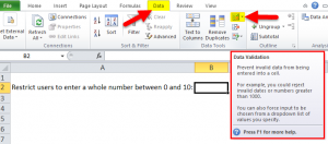Data Validation in Excel (Examples) | How to Create Data Validation?