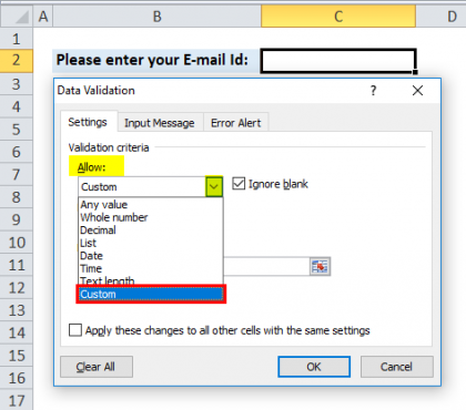 Data Validation in Excel (Examples) | How to Create Data Validation?