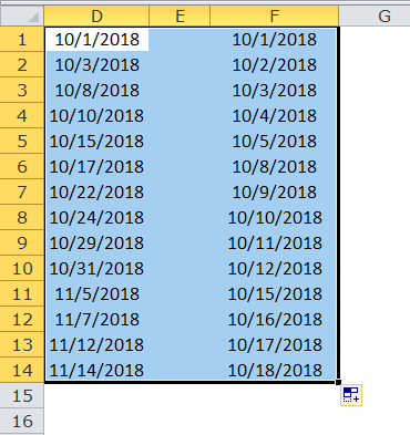 Result of Example 6