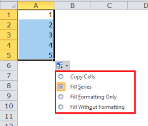 Fill Handle in Excel (Examples) | How to Use Excel Fill Handle?