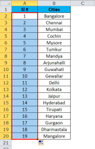 Fill Handle in Excel (Examples) | How to Use Excel Fill Handle?