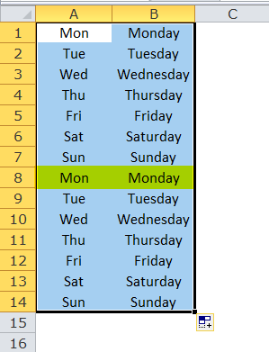 Result of Example 4