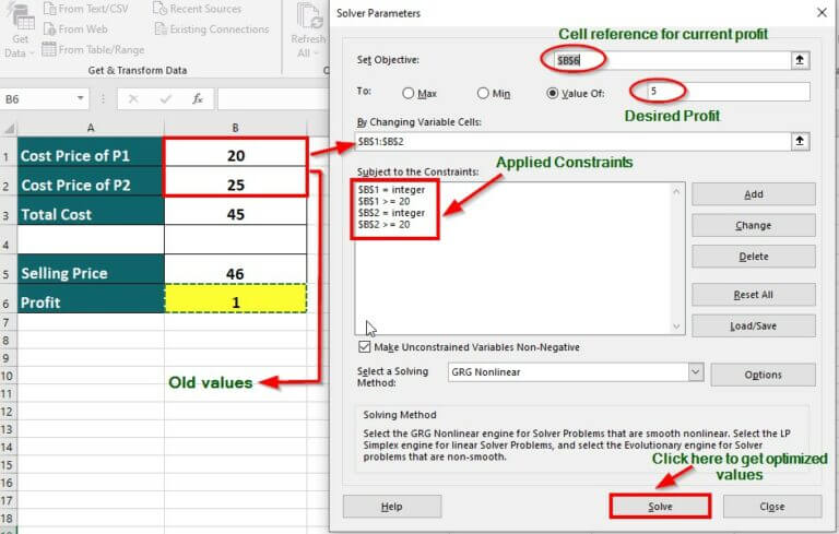 How To Use Solver In Excel: A Step-by-Step Guide With Examples