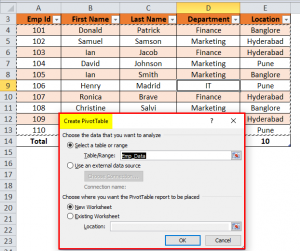 Tables in Excel (Uses, Examples) | How to Create Excel Table?