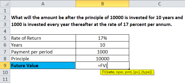 Future Value Calculator Excel Template