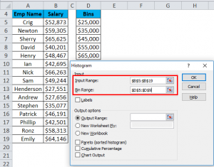 how to change number of bins in excel histogram how to change number of bins in excel histogram
