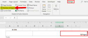 Page Numbers in Excel | Creating and Using Page Numbers in Excel