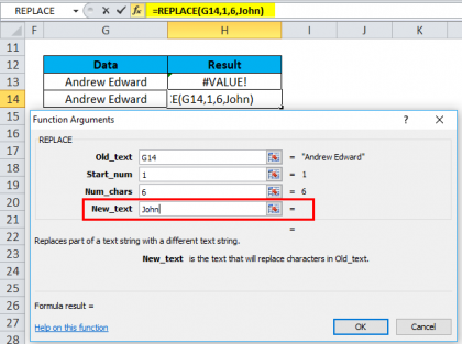 REPLACE in Excel (Formula, Examples) | How to Use REPLACE Function