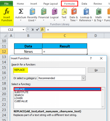 REPLACE in Excel (Formula, Examples) | How to Use REPLACE Function