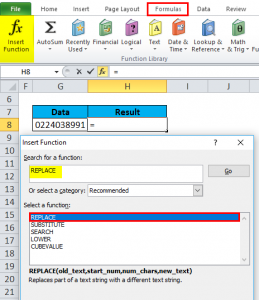 REPLACE in Excel (Formula, Examples) | How to Use REPLACE Function