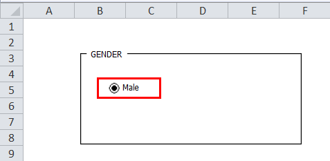 Radio Button Example 1-5