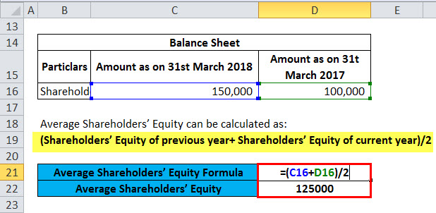 return-on-common-stockholders-equity-formula