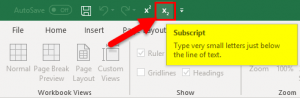 Subscript in Excel (Examples) | How to Use Subscript in Excel?
