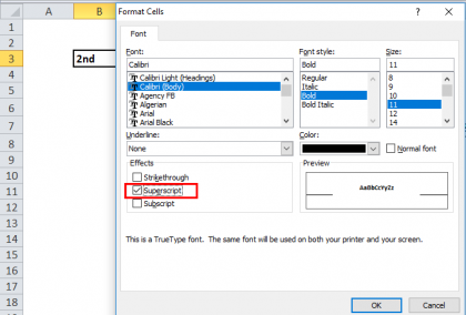 Superscript in Excel (Examples) | How to Use Superscript in Excel?