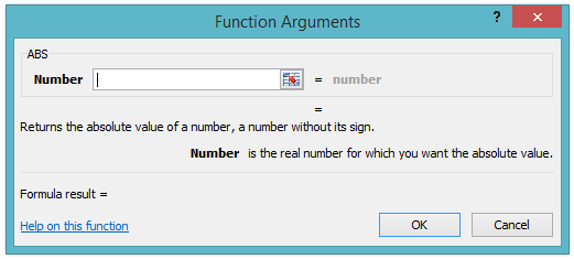 Absolute Value in Excel step 4