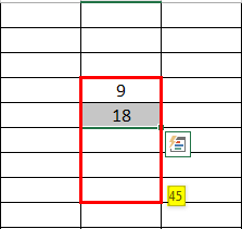 Auto Fill in Excel.6
