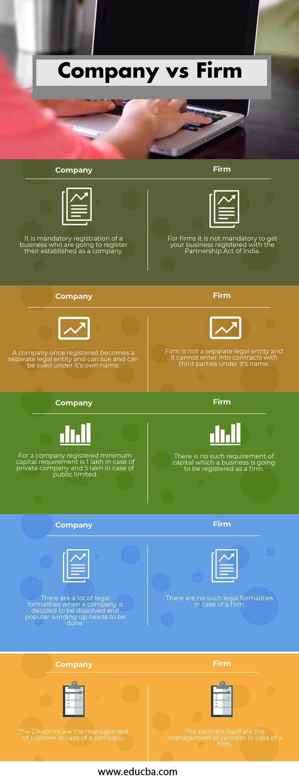 Company vs Firm info