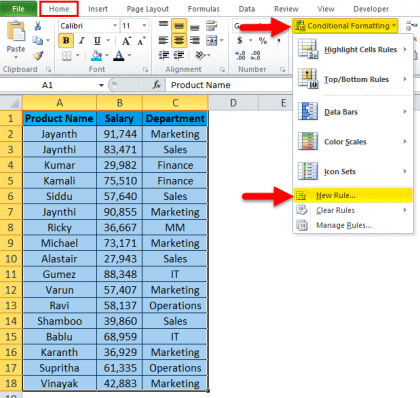 Conditional Formatting Based on Another Cell | Learn How to Apply?