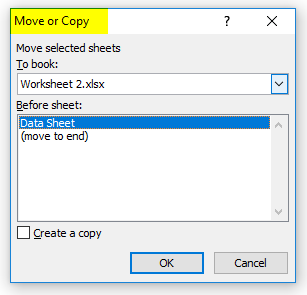 Copy Excel Sheet Method 4-2