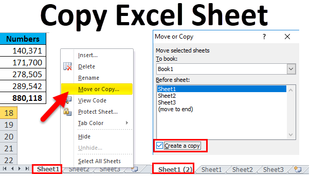 Copy Excel Sheet