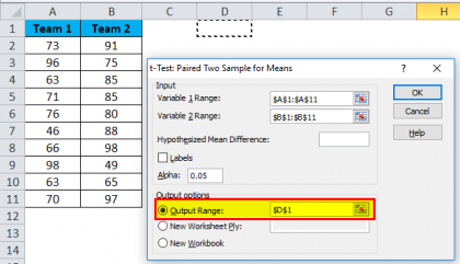 using data analysis tool in excel