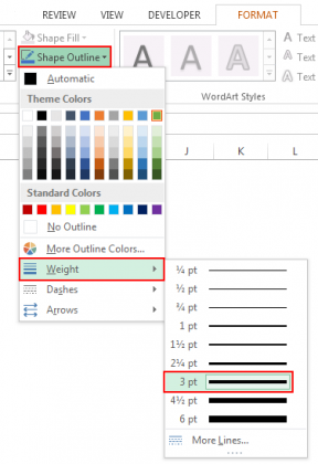 Drawing a line in Excel | How to Draw line in excel? (with examples)