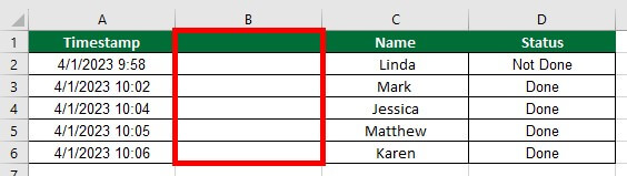 Text to Columns in Excel-Example 2 Step 1