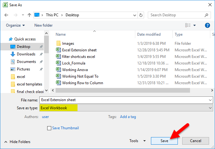 Extensions of Excel | Types of File Formats ( XLS, XLSX, XLSM, XLSB )